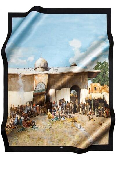 Aker Ottoman Series Sura Silk Scarf 6404702-311