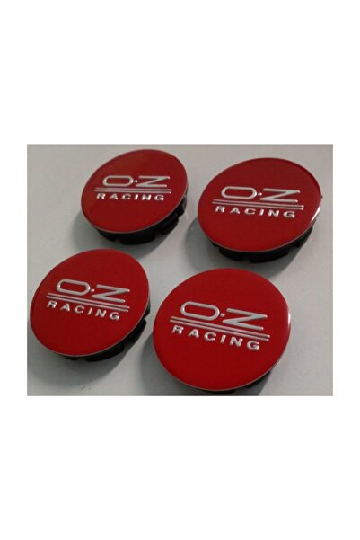YED Jant Göbeği 58-55 mm 4lü Set Oz Racıng Parlak Kırmızı