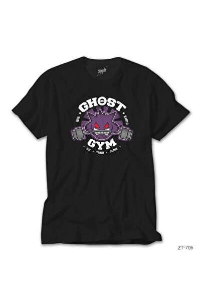 Z zepplin Tricou negru Pokemon Ghost Gym