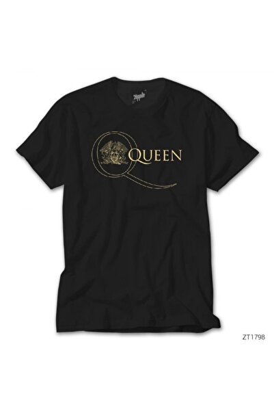 Z zepplin Μαύρο T-Shirt Queen Logo 2