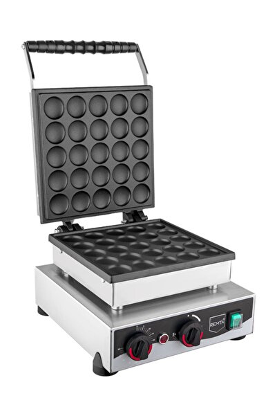 Remta Kapaklı Yuvarlak Bubble Waffle Makinası Elektrikli