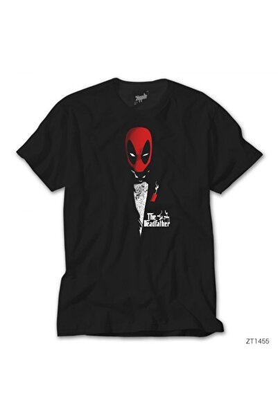 Z zepplin Tricou negru Deadpool The Deadfather