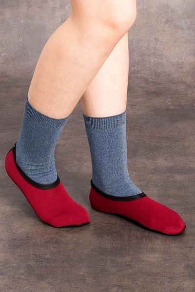 Savana Unisex Children's Red Home Shoes