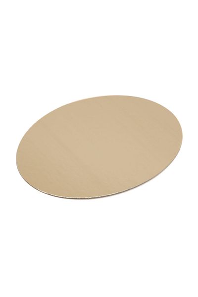 Cakes&Party Gold Wipe Cake Coasters 25 Pieces 20 Cm Diameter