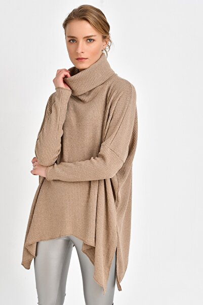 Quincey Woolen Casual Sweater Beige Bdm2527