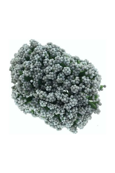 ELITETIME Cipso Τεχνητό Λουλούδι Ασημί (3,5 cm* 3,5 cm) (144 Τεμάχια) – Διακόσμηση τεχνητών λουλουδιών, Στολίδι γραφείου, Φόντο