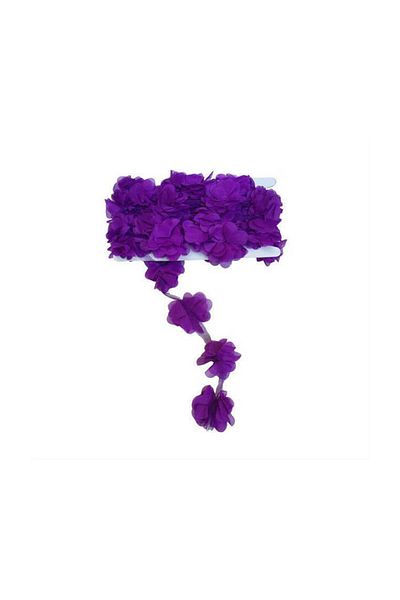 CAN 12 Pieces Laser Cut Meter Tulle Flower Purple – Tulle – Tulle – Tulle