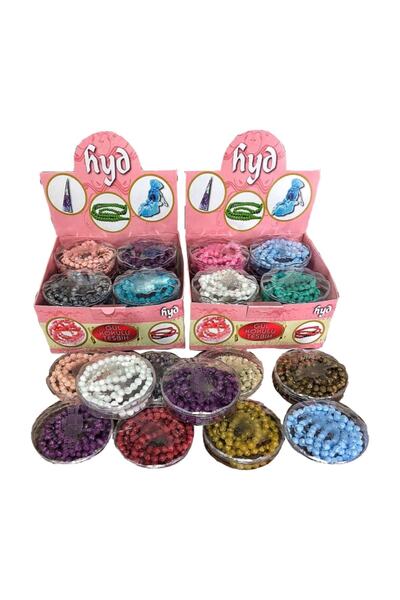 RoseRoi Mevlüt Hediyesi Tespih 12 Adet Paket Içerisinde Gül Kokulu Tesbih