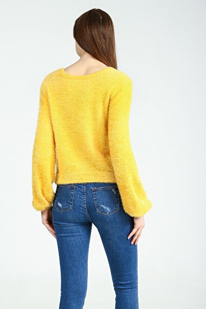 Collezione Kadın Sarı Kazak - Ucb190806A39 UCB190806A39