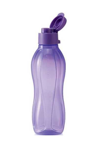 Tupperware Purple Color Water Bottle Practical Lid 500 Ml