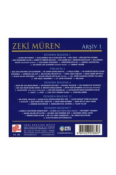 Pal Cd - Witty Murain - Archive 1 (5Cd / 62 Songs)