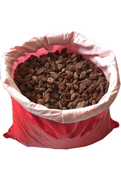 EMN Emindek Bitki Tarım Pomzası Litre Akvaryum Kırığı 5-15mm Kırmızı Cüruf La...