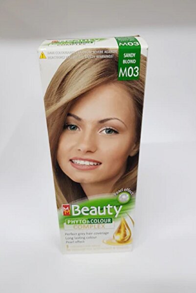 MM Beauty Bitkisel Saç Boyası M03 Kumral Sarı