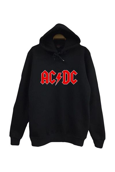 fame-stoned Суитшърт с качулка Acdc