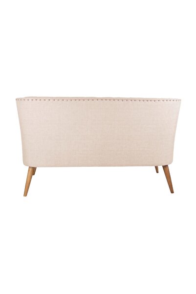 Ze10 Design Lamont Loveseat İkili Kanepe Krem