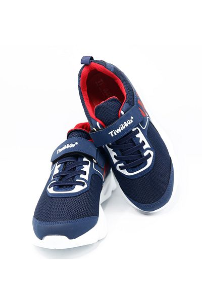 TWİTTO Pantofi casual unisex, albastru marin pentru băiat