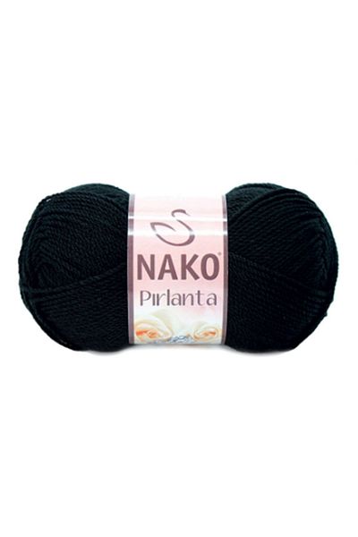 NAKO Diamond 217 Black |   Diamond Amigurumi Floss