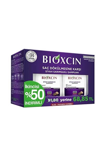Bioxcin Siyah Sarımsaklı Şampuan 300 Gr