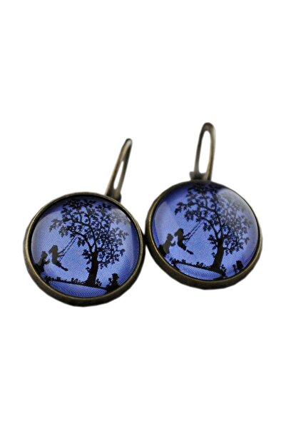 LADYMİRAGE Nostalgia Vintage Style Earrings