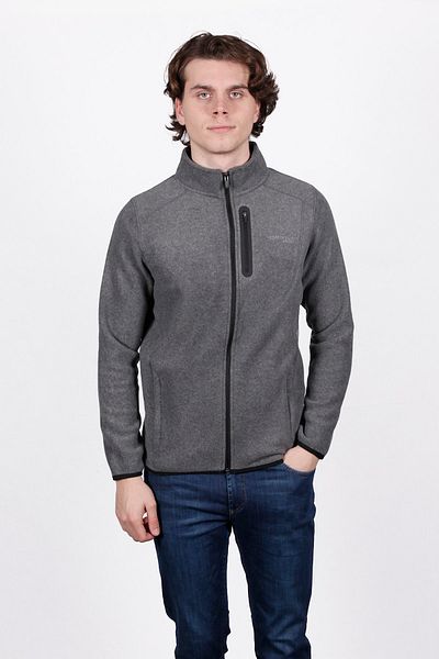 lumberjack Men's Zip-Up Fleece Sweat Nordic 9W Anthracite/Slategrey 19W42Nordic9W