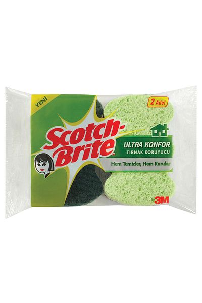 Scotch Brite Ultra Comfort Sponge Nail Protector - Pack of 2