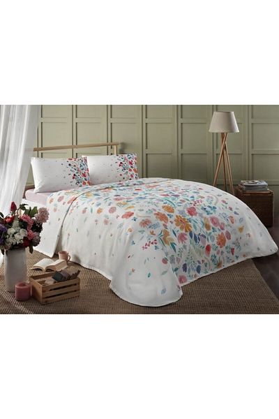 Taç Astin Double Cotton Pique Set