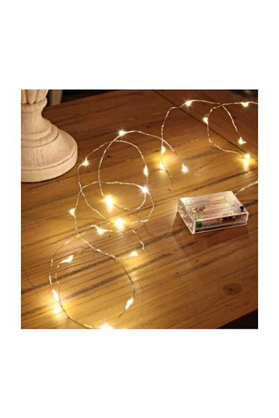 AteşTech مصباح LED مزخرف 3 أمتار لون ضوء النهار مع 30 مصباح LED