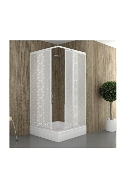Duşakabincim 100x150 Cm Kare Ve Dikdörtgen Mika Kabin Damla Desen