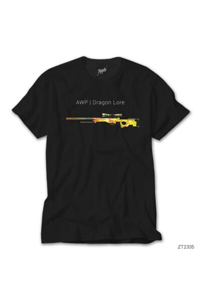 Z zepplin Черна тениска Cs Go Dragonlore