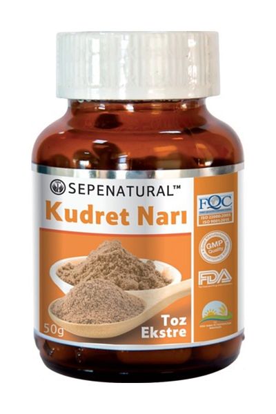 Sepe Natural 50 Gr Power Pomegranate Extract - Dark Melon Powder Extract