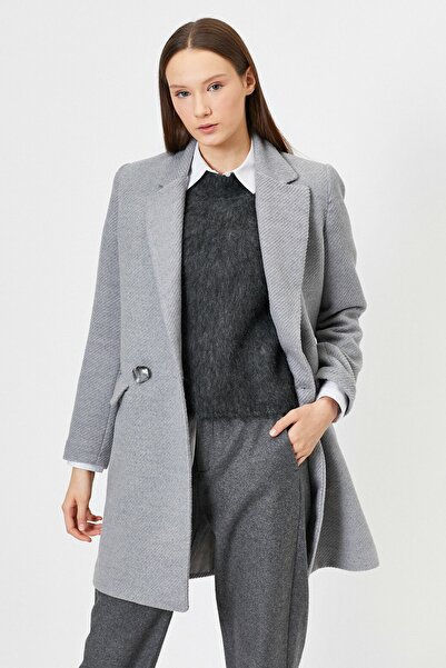 Koton Cep Detayli Dügmeli Kaban