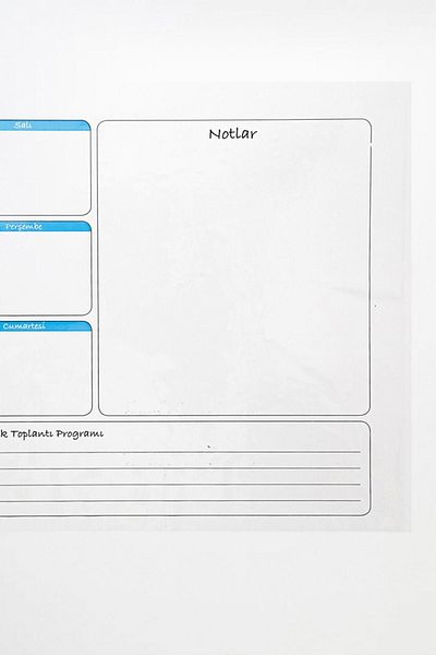 Buffer ملصق التقويم التخطيطي الأسبوعي