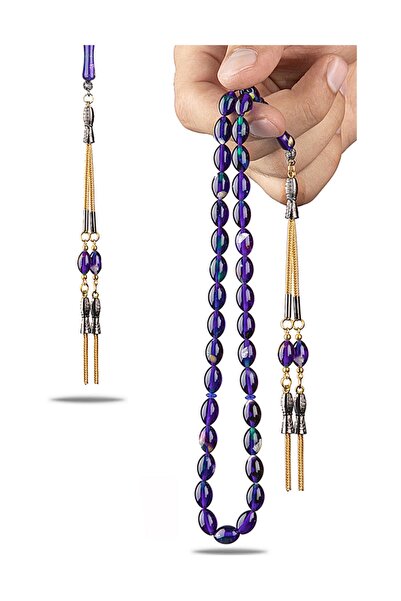 Vip Kehribar Parçalı Fosilli 7*11 Mm Beyzi Kesim Toz Kehribar Tesbih Süpürge ...