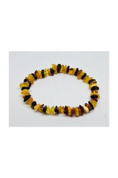 Kehribar Yetişkin Bileklik Günlük Kullanım Spor Şık