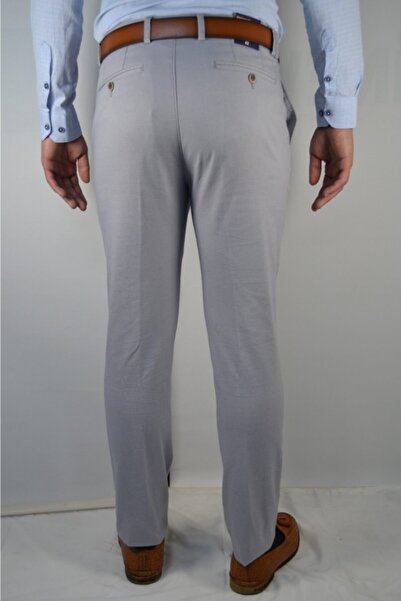 Bomonti Чоловічі сірі бавовняні штани з кишенями та еластичним поясом