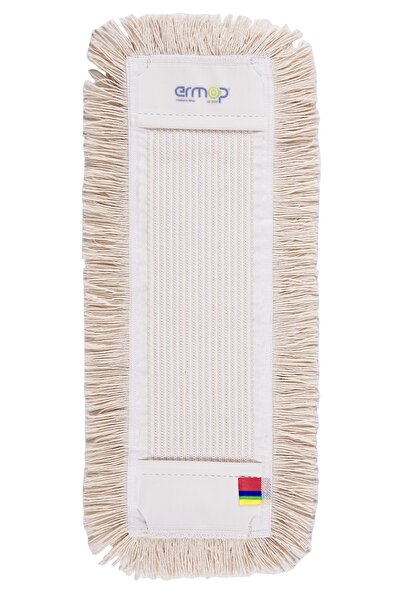 Ermop Hastaneler Için Kullanıma Uygun Hastane Mop Beyaz 50 Cm Nzh 50