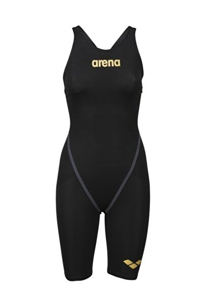 ARENA W Carbon Core Fx Black Gold Kadın Yarış Mayosu