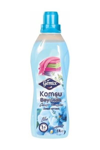 GEMİX Gemix Komsu Bayıltan Çamaşır Yumuşatıcı 1 Lt Mavi