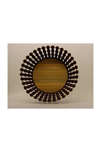 Penguen Brown 28 Cm Round Bread Basket
