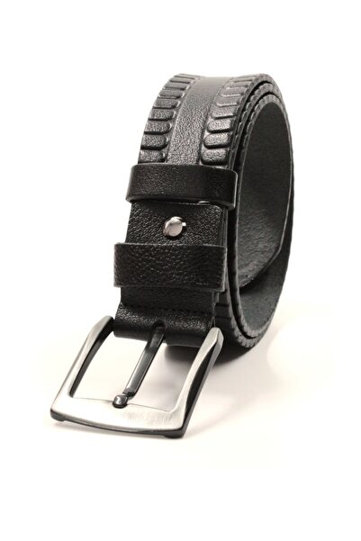 Livize Ανδρική ζώνη τζιν 100% Buffalo Skin 4,5 cm