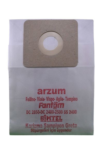Sinbo Svg 3438 - 1600 Watt Compatible 10 Pieces Vacuum Cleaner Paper Dust Bag