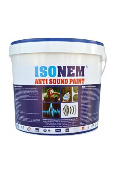 Isonem Anti Sound Paint Ses Yalıtım Boyası 18 Lt