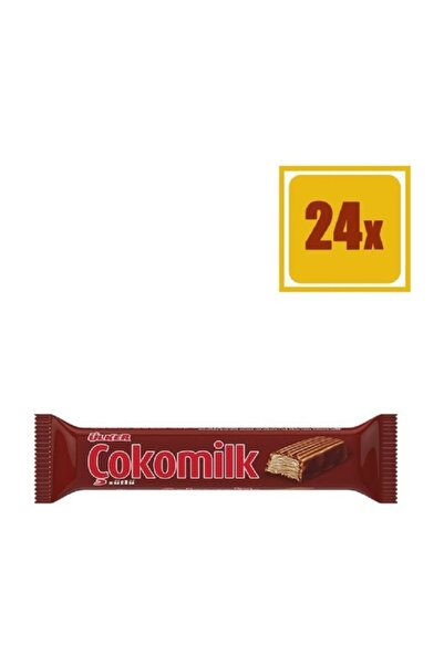 Ülker Çokomilk Sütlü Çikolata 24 Gr 24'lü Set