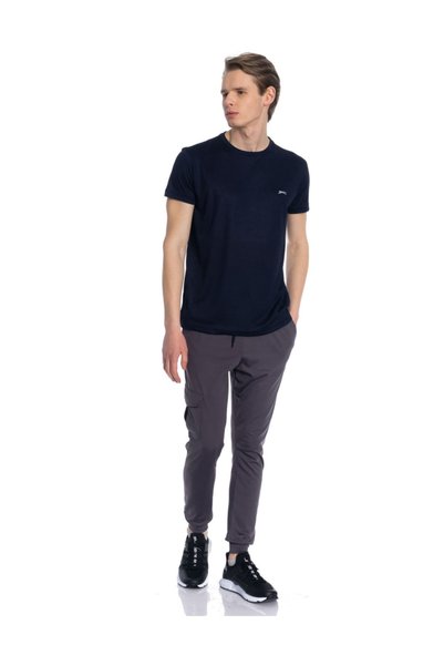 Slazenger Tricou albastru bleumarin pentru bărbați - Republica