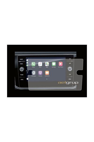 ael-tech Volkswagen Passat B8 8.5 Navigation 8 Inch Tempered Glass Screen Protector