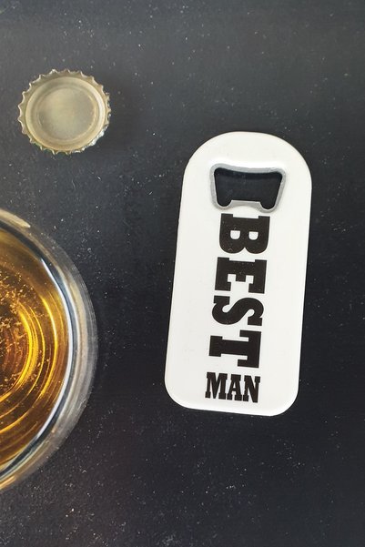 PEKSHOP Açacak Magnet, Best Man Hediyelik