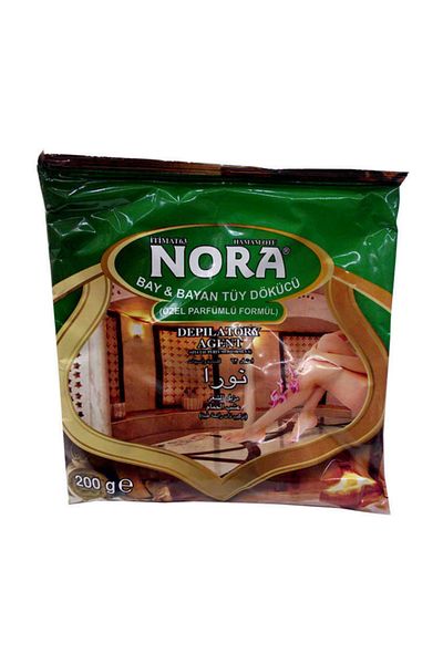 Nora 1 Pack Depilatory Turkish Bath Special Perfumed Formula 200 Gr