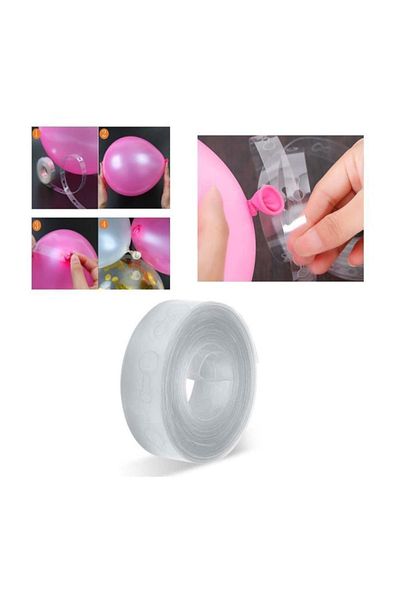 Parti Furyası Macaron Balloon 50 Pieces + Balloon Chain + Balloon Strip