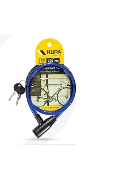 Kupa قفل دراجة فولاذي 12x800 ملم