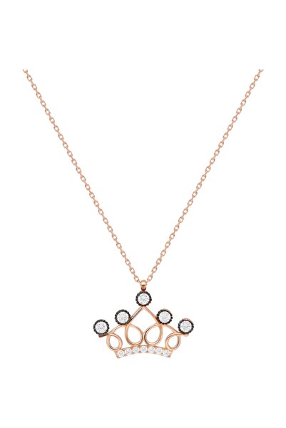 Glorria Gümüş Taç Kolye